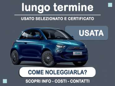 Offerta City car Noleggio usato: FIAT 500 ELETTRICA ICON + = scopriamo l'offerta Second Life di Medicredit Rent Elettrica