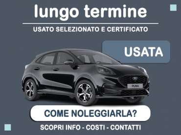 Offerta SUV e CrossOver Noleggio usato: FORD PUMA 1.0 Ecoboost Hybrid ST-Line - scopriamo l'offerta Second Life di Medicredit Rent Ibrida - benzina (MHEV)