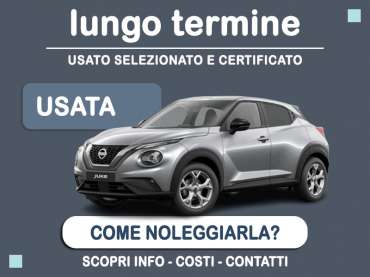 Offerta SUV e CrossOver Noleggio usato: NISSAN JUKE 1.0 DIG-T - scopriamo l'offerta Second Life di Medicredit Rent Benzina