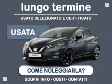 Offerta City car Noleggio usato: NISSAN MICRA IG-T 92 ACENTA - scopriamo l'offerta Second Life di Medicredit Rent Benzina