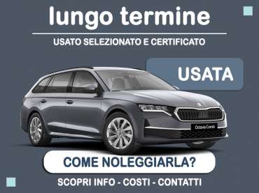 Offerta Station wagon Noleggio usato: ŠKODA OCTAVIA WAGON 2.0 TDI DSG - scopriamo l'offerta Second Life di Medicredit Rent Diesel 