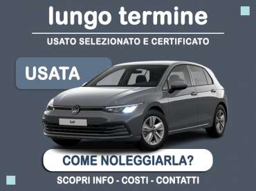 Offerta Berlina Noleggio usato: VOLKSWAGEN GOLF 1.0 eTSI 81kW EVO Life DSG - scopriamo l'offerta Second Life di Medicredit Rent Ibrida - benzina (MHEV)