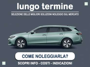Offerta Station wagon Come noleggiare una nuova VOLKSWAGEN PASSAT e quanto costa? Scopriamo la soluzione NOLEGGIO VOLKSWAGEN per possessori di P.IVA e Società Plug-in Hybrid