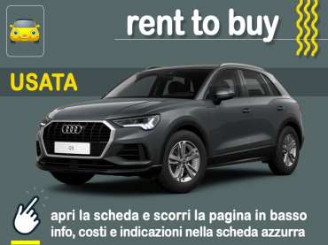 Offerta SUV e CrossOver Rent to buy AUDI Q3 35 TDI S tronic Business Advanced: noleggio auto no scoring con possibilità di riscatto - offerta di MT Motors Diesel