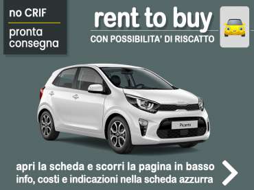 Offerta City car Rent to buy KIA PICANTO 1.0 GPL Urban: noleggio auto no scoring con possibilità di riscatto - offerta di MT Motors GPL 