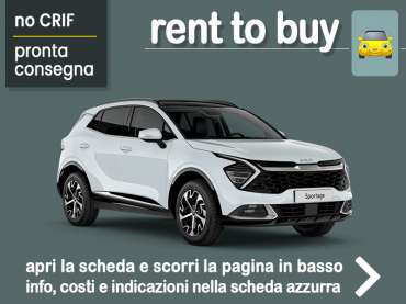 Offerta SUV e CrossOver Rent to buy KIA SPORTAGE 1.6 TGDi GPL Style: noleggio auto no scoring con possibilità di riscatto - offerta di MT Motors GPL