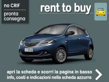 Offerta City car Rent to buy LANCIA YPSILON 1.0 Hybrid Silver: noleggio auto no scoring con possibilità di riscatto - offerta di MT Motors Benzina 