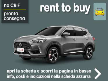 Offerta SUV e CrossOver Rent to buy MG HS 1.5 T-GDI Luxury: noleggio auto no scoring con possibilità di riscatto - offerta di MT Motors Benzina