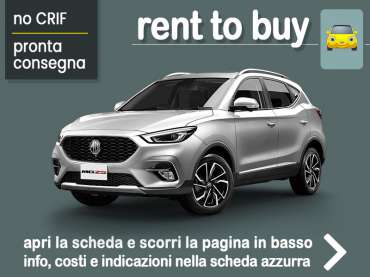 Offerta SUV e CrossOver Rent to buy MG ZS 1.5 VTi-tech Luxury: noleggio auto no scoring con possibilità di riscatto - offerta di MT Motors Benzina