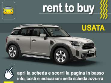 Offerta SUV e CrossOver Rent to buy MINI COUNTRYMAN 1.5 Cooper Essential Automatica: noleggio auto no scoring con possibilità di riscatto - offerta di MT Motors Benzina