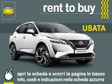 Offerta SUV e CrossOver Rent to buy NISSAN QASHQAI 1.3 MHEV 140 Acenta: noleggio auto no scoring con possibilità di riscatto - offerta di MT Motors Ibrida - benzina (MHEV)