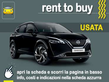 Offerta SUV e CrossOver Rent to buy NISSAN QASHQAI 1.3 MHEV 140 Acenta: noleggio auto no scoring con possibilità di riscatto - offerta di MT Motors Ibrida - benzina (MHEV)