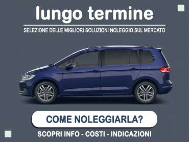 Offerta Monovolume e Multispazio Come noleggiare una VOLKSWAGEN TOURAN e quanto costa? Scopriamo la soluzione NOLEGGIO VOLKSWAGEN per possessori di P.IVA e Società Diesel